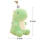thumbnail image 5 of Vhyhcy Peluches De Animales De Peluche Lindo Juguete De Dinosaurio Peluches De Dinosaurios Suaves para Niños Muñecas De Peluche Regalos para Niños Niñas (Verde 9 Pulgadas), 5 of 5