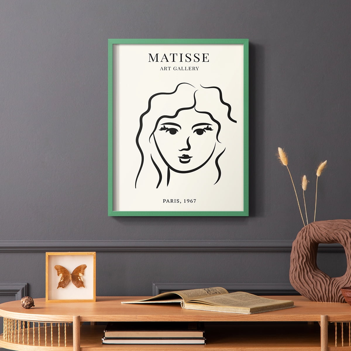 Matisse LXX Framed Print - Solid Wood