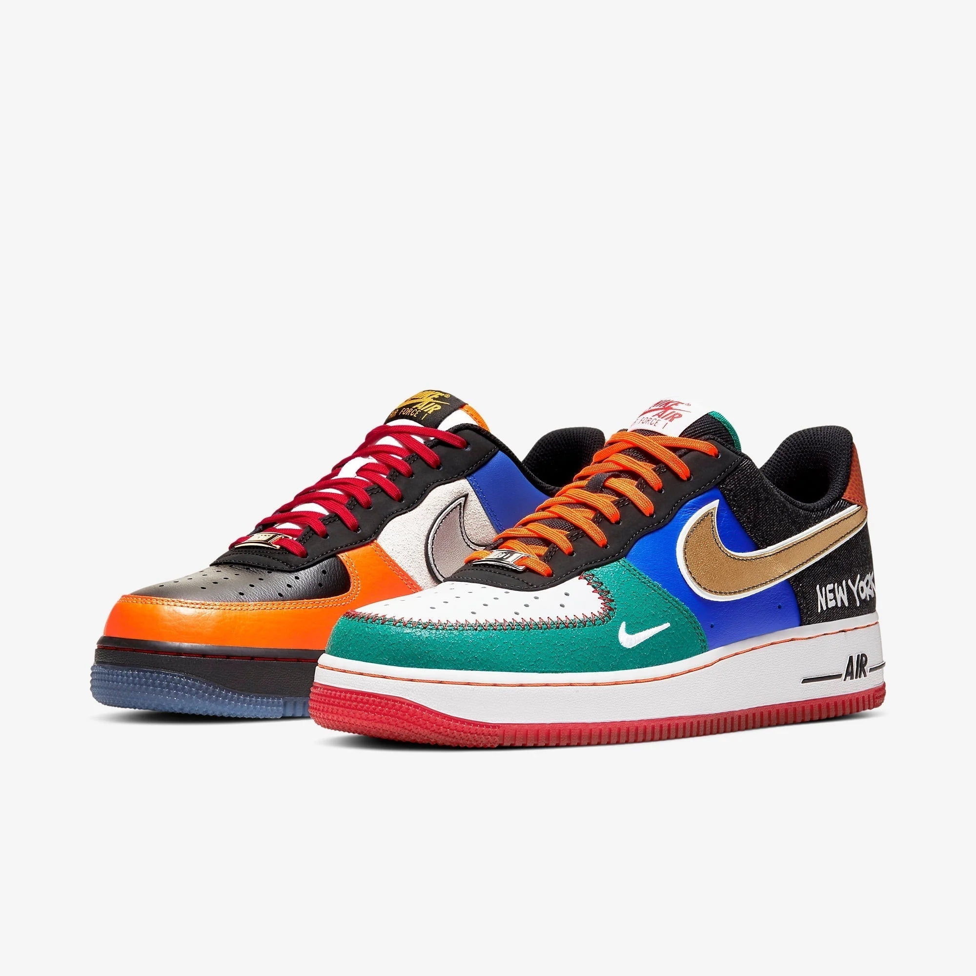 (Men's) Nike Air Force 1 Low '07 LV8 'What The NYC City of Athletes'