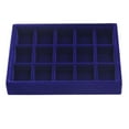 thumbnail image 4 of Milaget Soft Velvet Stackable Jewelry Display Trays Showcase Jewellery Organizer Storage 2, 4 of 5