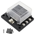 thumbnail image 1 of Portafusibles de 6 vías con indicador de cortocircuito, con orificio de almacenamiento, caja de fusibles para autocaravana YAFLWqAI, 1 of 5