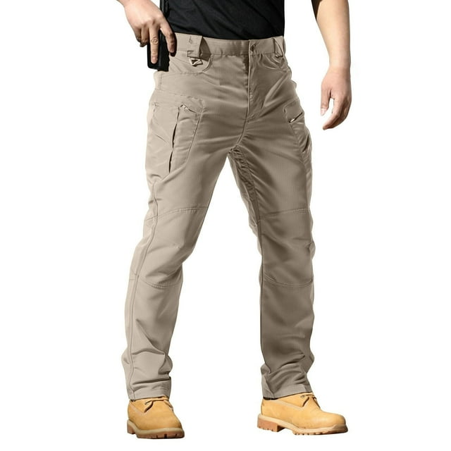 Zmoon Men's Tactical Pants Slightly Elastic Men's Spring and Summer Camouflage Pants Overalls Autumn Composite Leisure Wear-Resistant Overalls Training