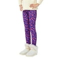 thumbnail image 5 of URMAGIC Girls Fleece Lined Leggings Warm Winter Leggings for Girl Fleece Pants in 3-13 Years Winter Leggings, 5 of 7
