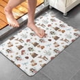thumbnail image 4 of Forest Fairy Princess Pattern Bathroom Rugs Mat,Non Slip Microfiber Bathroom Rug,Rubber Backing,Soft Bathroom Mats for Bathroom Floor,Tub and Shower,20x32in(50x80cm), 4 of 5