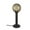 Black/Bronze, variant on Patio Living Moonlite 35" Table Lamp 09727 with 3" bronze tube body and bronze globe-Color:Black/Bronze