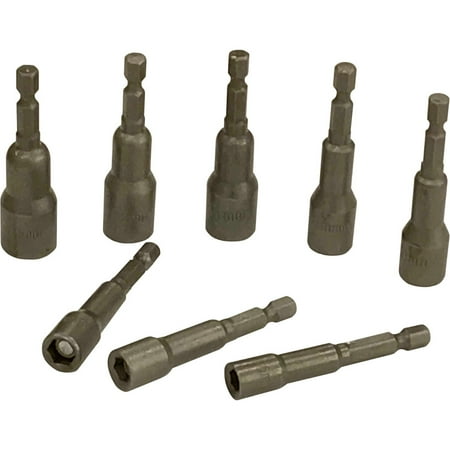

Boston Industrial 8 pcs Magnetic Nut Setter Set (Metric)