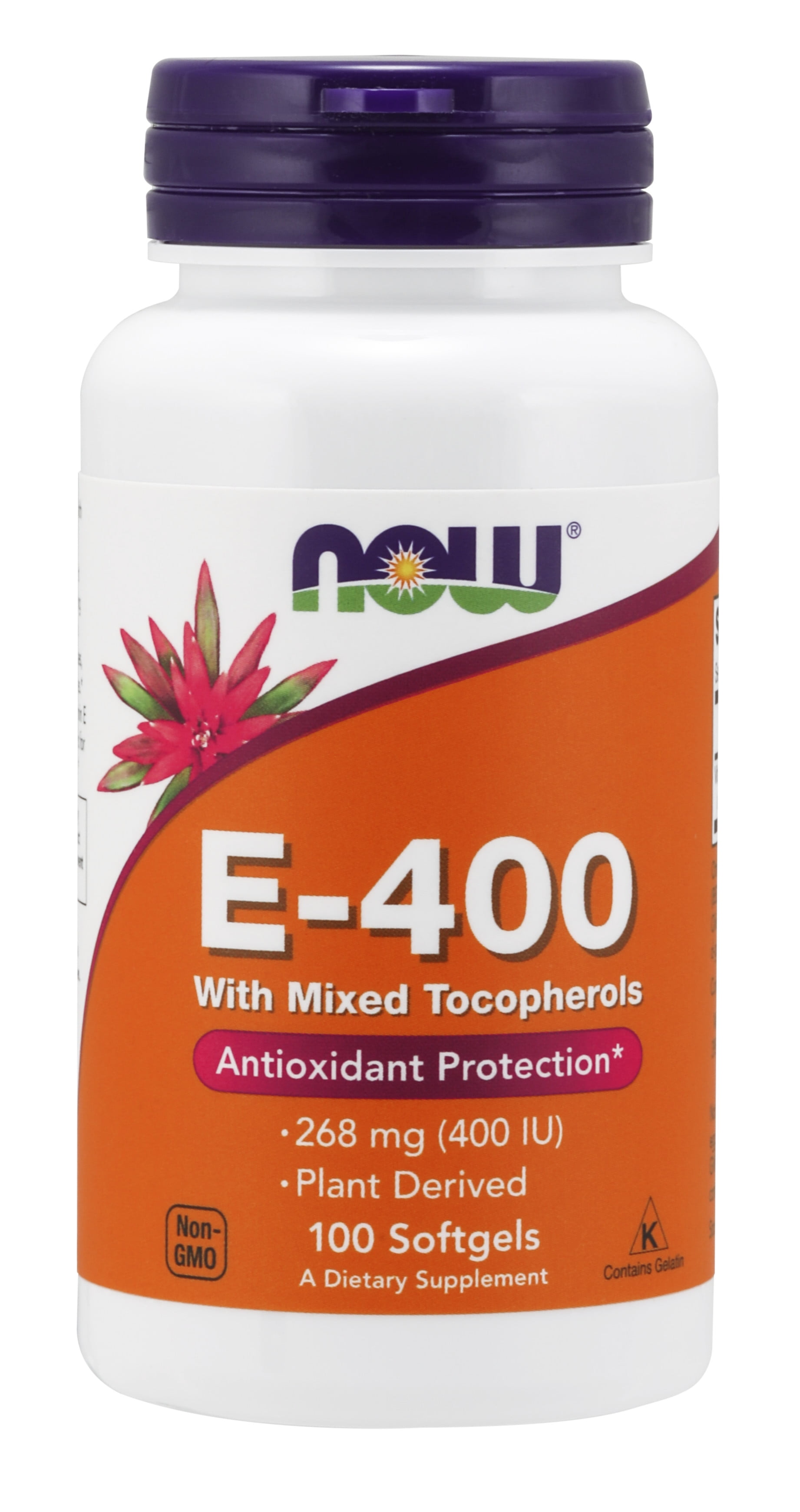 NOW Supplements, Vitamin E400 IU Mixed Tocopherols, Antioxidant