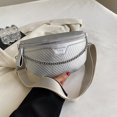 thumbnail image 4 of Bolsa De Pecho Bolso De Pecho Para Mujer, Bolso De Pecho De Viaje Con Cadena Informal, Portátil, De Piel Sintética, Para Senderismo Y Exteriores Likrtyny Para Estrenar, 4 of 6