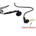 thumbnail image 4 of Wired Earphone Mono Headset for TCL 20S, 20 SE, 10 5G UW, Pro 5G Phones - Handsfree Mic 3.5mm Headphone Single Earbud In-Ear, 4 of 6