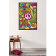 thumbnail image 2 of Peace Sign Wall Poster, 22.375" x 34", Framed, 2 of 2