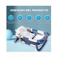thumbnail image 2 of Bañera Xtellar Tina De Baño Para Bebe Plegable Portatil Casa Y Viaje Color  Azul, 2 of 5