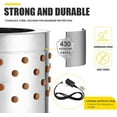thumbnail image 5 of HPDAVV 20'' Stainless Steel Chicken Plucker Machine, Plucking Machine De-Feathe 110V 1500W 275R/min, Fowl Food Processor Electric, 5 of 8