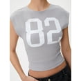 thumbnail image 5 of Sleeveless Crop T-Shirt, 5 of 6