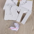 thumbnail image 2 of Banderines de papel con purpurina de 3 metros con diseño de letras y anillos de "Recién casados", guirnaldas, accesorios para fotomatón, letreros de boda para recepción de boda, compromiso, propuest, 2 of 4