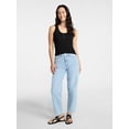 thumbnail image 2 of Time and Tru Women’s Slub Henley Tank Top, sizes XS-XXXL, 2 of 5