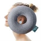 CHARRYARN by TexStead Almohada de Protección para las Orejas con Orificio Central, Cojín de Memory Foam Suave para Quienes Duermen de Lado, Previene la Presión de las Orejas y Alivia el Dolor de Oído