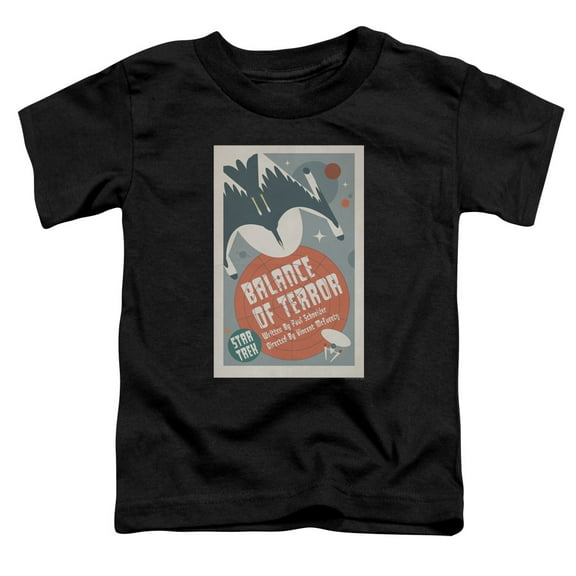 Star Trek Tos Episode 14 Toddler T-Shirt Black