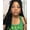 Black, variant on LUXLUXE 27" Bohemian Passion Twist Lace Front Wig for Black Women, Curly 4×4 Hand-Tied HD Lace Braided Hairline for Party, Wedding, Cosplay, Daily Wear