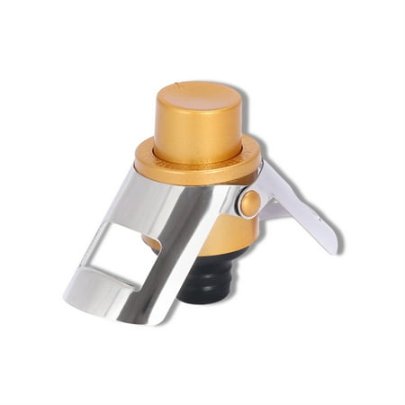 

1pc Stainless Steel Wine Stopper Beverage Fresh Keeping Juice Bottle Cap Cafe Bar Opening Caps Kitchen Supplies Gold