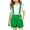 r-172Green67, variant on Toddler Girls Romper Casual Solid Color Sleeveless Romper With Adjustable Straps Kids Playwear Girls Rompers For Summer 4-5 Years