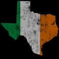 thumbnail image 3 of CafePress - Vintage Irish Flag Texas State Pajamas - Women's Dark Pajamas, 3 of 4