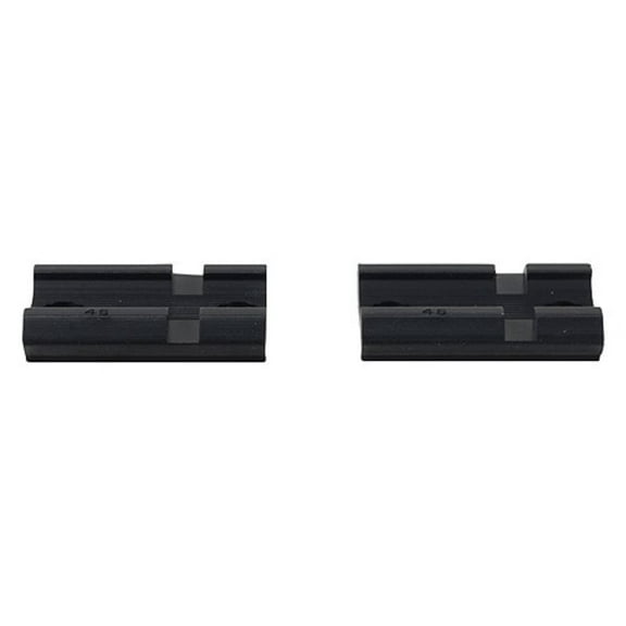 Weaver Mounts 48466 2-Piece Base Savage Bolt Accu-Trigger Top Mount, Matte Black