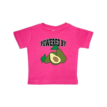 

Inktastic Avocado Powered by Avocados Gift Baby Boy or Baby Girl T-Shirt