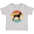 thumbnail image 3 of Inktastic Doberman Dog Retro Sunset Boys or Girls Baby T-Shirt, 3 of 5
