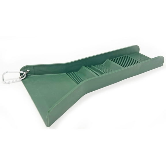 Sluice Fox Pocket Sluice Box for Gold Prospecting; Flexible Rubberized 12 inch Miniature Gold Sluice Box with Stream Flare; Prospecting Tools and Gold Panning Supplies