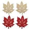 thumbnail image 1 of ColoMX 4 piezas de otoño de maple de hojas de hojas de acción de gracias, 1 of 8