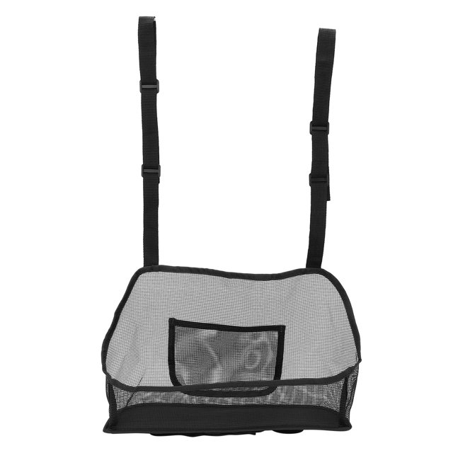 Bolsa de red para respaldo de asiento, bolsa de almacenamiento de suspensión de coche, bolsillo de red para coche, bolsa de almacenamiento para respaldo de asiento construida para durar
