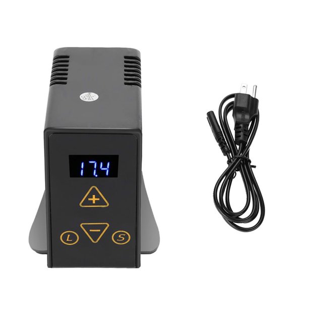Mini Digital Lcd Tattoo Machine Fuente De Alimentación Para Máquina De Tatuaje Pedal Ee. Uu. Enchufe 110V Cateissary CE002753-00