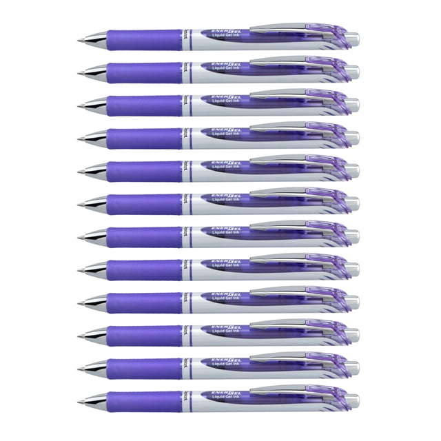 Pen Pentel EnerGel RTX, tinta de gel líquida retráctil de 0,7 mm