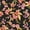 Black Boho Floral, variant on Women's Summer Mini Romper Dress with Built in Shorts Hot Pink XXL