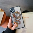 thumbnail image 7 of SAYTAY Compatible with iPhone 11 Case for Clear Fashion Animal Dragon Cartoon Pattern Frosted PC Back 3D and Soft TPU Bumper Protective Silicone Shockproof Protective Case for iPhone 11, 7 of 7