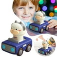 thumbnail image 1 of Education Toy for Toddlers Early Learning Push and Go Animal Powered Car for Fine Motor Skills Development and Interactive Play, 1 of 6