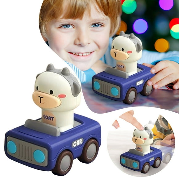 Early Learning Push And Go Animal Educational Powered Toy For Toddlers Fine Motor Skills Development Activity