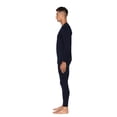 thumbnail image 2 of Bodtek Mens Crew Neck Long Johns Base Layer Set (Navy 4X-Large), 2 of 6