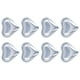 thumbnail image 1 of Cubos Escalofriantes, 8pcs en forma de Corazón de Piedra de whisky para suministros para accesorios de bebidas, 1 of 7