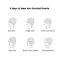 thumbnail image 6 of BASSDASH Winter Stretchy Knit Beanie Hats Soft Warm for Men Women Lightweight Stylish Unisex Cuffed Beanies, 6 of 6