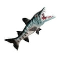 thumbnail image 3 of Kids Simulation Sharp Tooth Wolffish Toy Underwater Ocean Animal Model Home Decor, 3 of 4