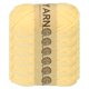 thumbnail image 1 of Uxcell 6Pcs Hilo de Crochet, Hilo Acrílico 100% Amarillo Claro de 2mm 150 g/5.3 oz Hilos Suaves para Tejer, 328 Yardas en Total, 1 of 6