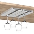 thumbnail image 1 of CNKOO Wine Glass Rack Hanging Wine Rack Rack Wine Glass Holder For Bar Cabinet Kitchen, 1 of 5