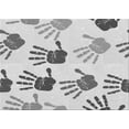 thumbnail image 1 of Ahgly Company Machine Washable Indoor Rectangle Transitional Gray Area Rugs, 5' x 7', 1 of 7