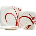 thumbnail image 2 of PR1300-905-4 Paint It Red Dinner Set, 20 Piece, 2 of 2