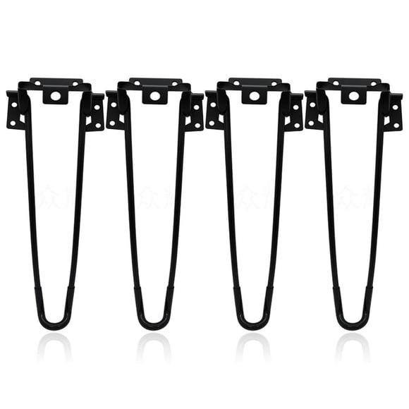 4pcs Metal Hairpin Coffee Table Legs Folding Table Legs Home Diy Legs For Furniture