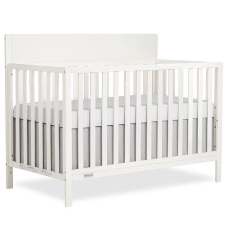 Fisher-Price Meadowbrook 4-in-1 Convertible Baby Crib by Dream On Me, Cannoli Cream
