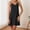 Black, variant on Women's Dress Chest Padded Nightgown Summer Thin V Neck Nightgown Cool Nightgowns Women Size Long plus Size Sleep Shirts Nightgown for Woman Button up Nightgowns for Women Soft Sleeping T Shirts
