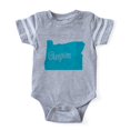 thumbnail image 1 of CafePress - 3 Oregon - Cute Infant Baby Football Bodysuit, 1 of 1