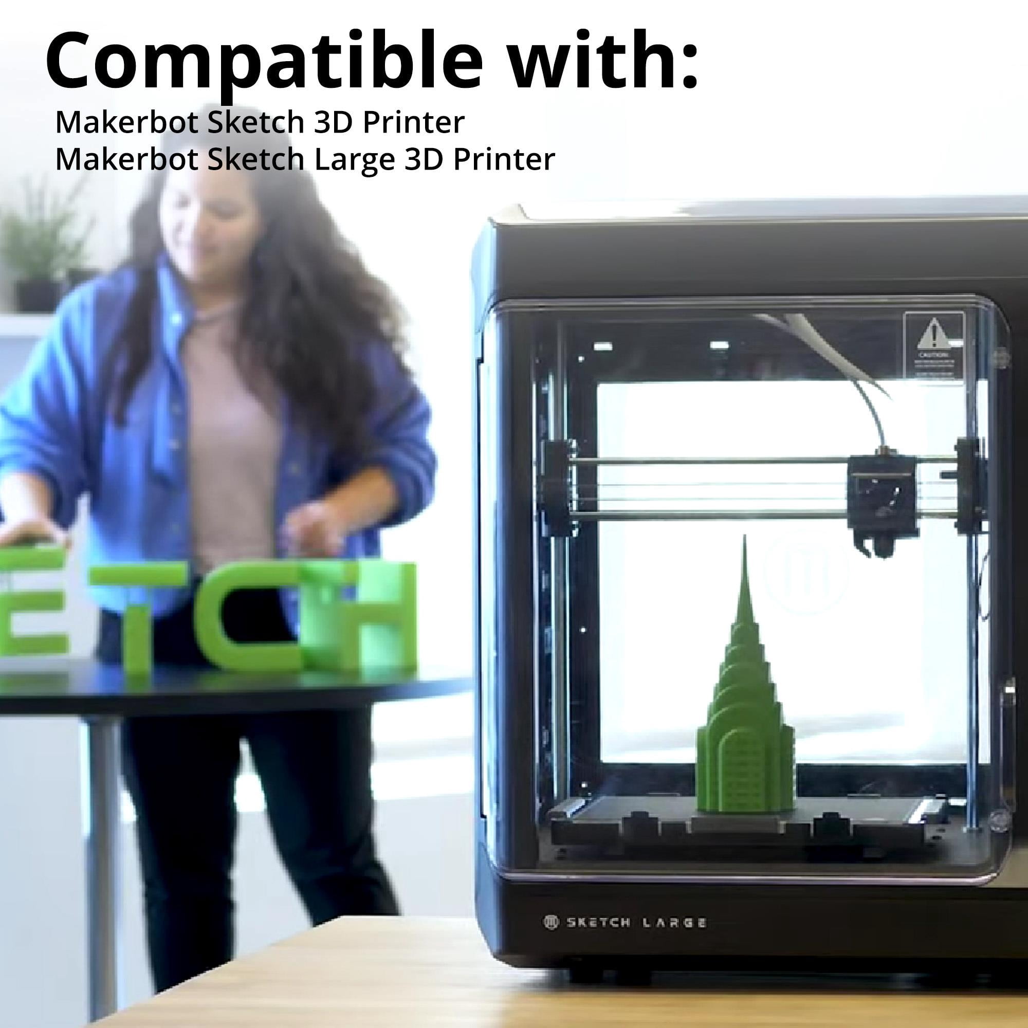 MakerBot 375-0078A Sketch PLA Filament for School Activities with Sketch 3D and Sketch Large 3D Printer Compatibility (True Hot Pink, 2.2lb)